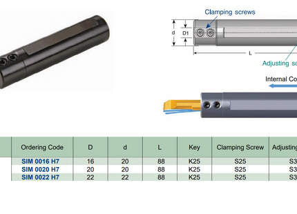 Tiny Tools Toolholders Ø 7